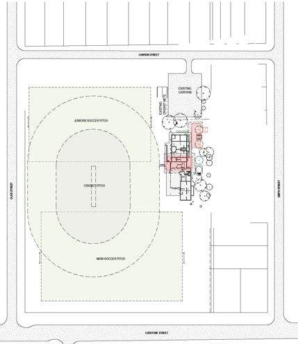 Image of Sillitoe Reserve site plan. 