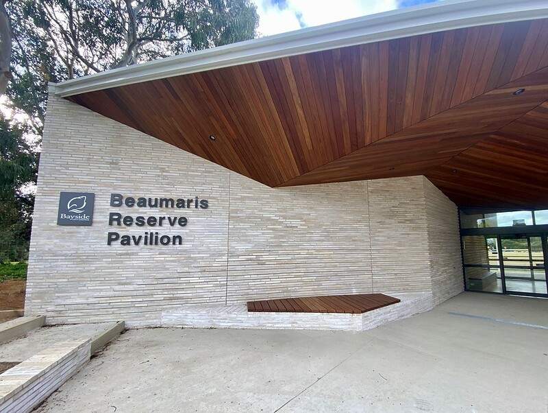 Exterior Beaumaris Reserve Pavilion